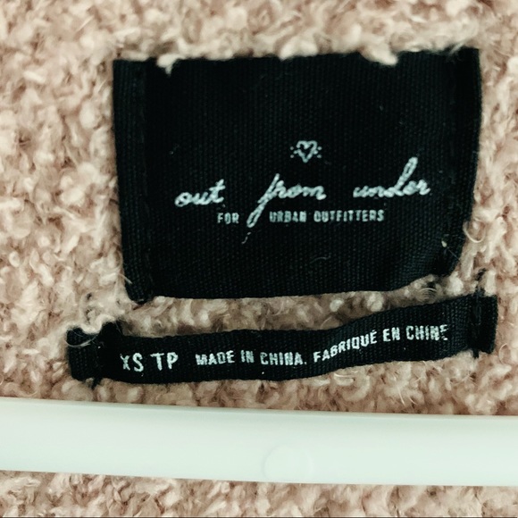 New open front light pink cardigan - Picture 5 of 8